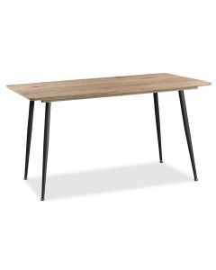 PACK TABLE + 4 CHAISE NOIR - SCANDINAVE 